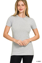 Load image into Gallery viewer, Z Basic Crew Neck Tee