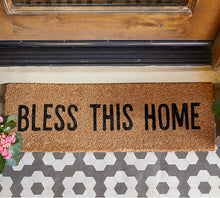 Load image into Gallery viewer, Doormat - Bless This Home