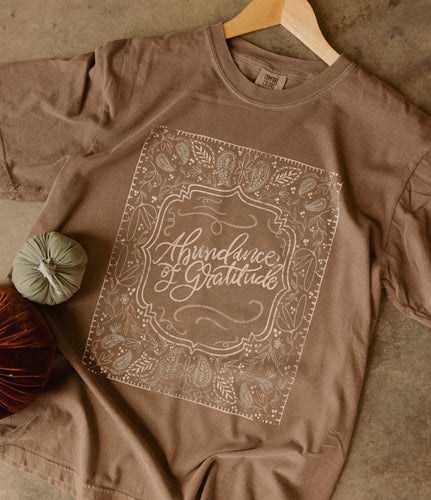 Abundance of Gratitude Tee