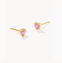 Load image into Gallery viewer, Mini Ari Heart Studs