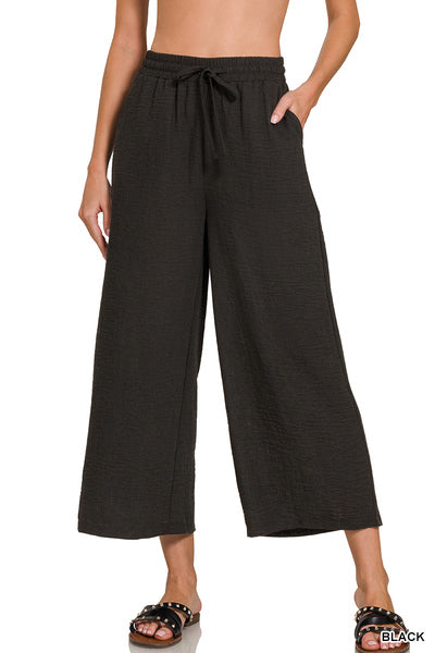 Z Woven Cropped Pants