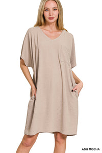 Z V-Neck T-Shirt Dress