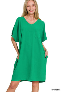 Z V-Neck T-Shirt Dress