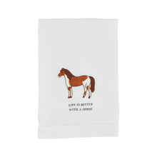 Load image into Gallery viewer, Horse  Embroidery Towels
