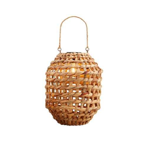 Lg Mini Woven Battery Lantern