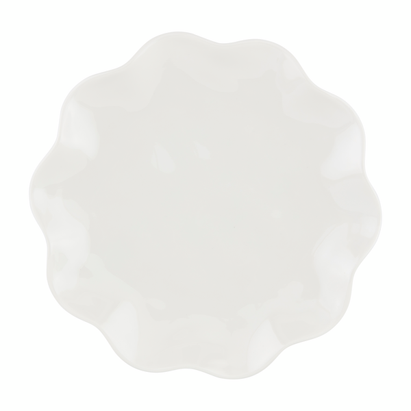 Ruffled Melamine Plate