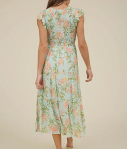 Lisa Tiered Midi Dress