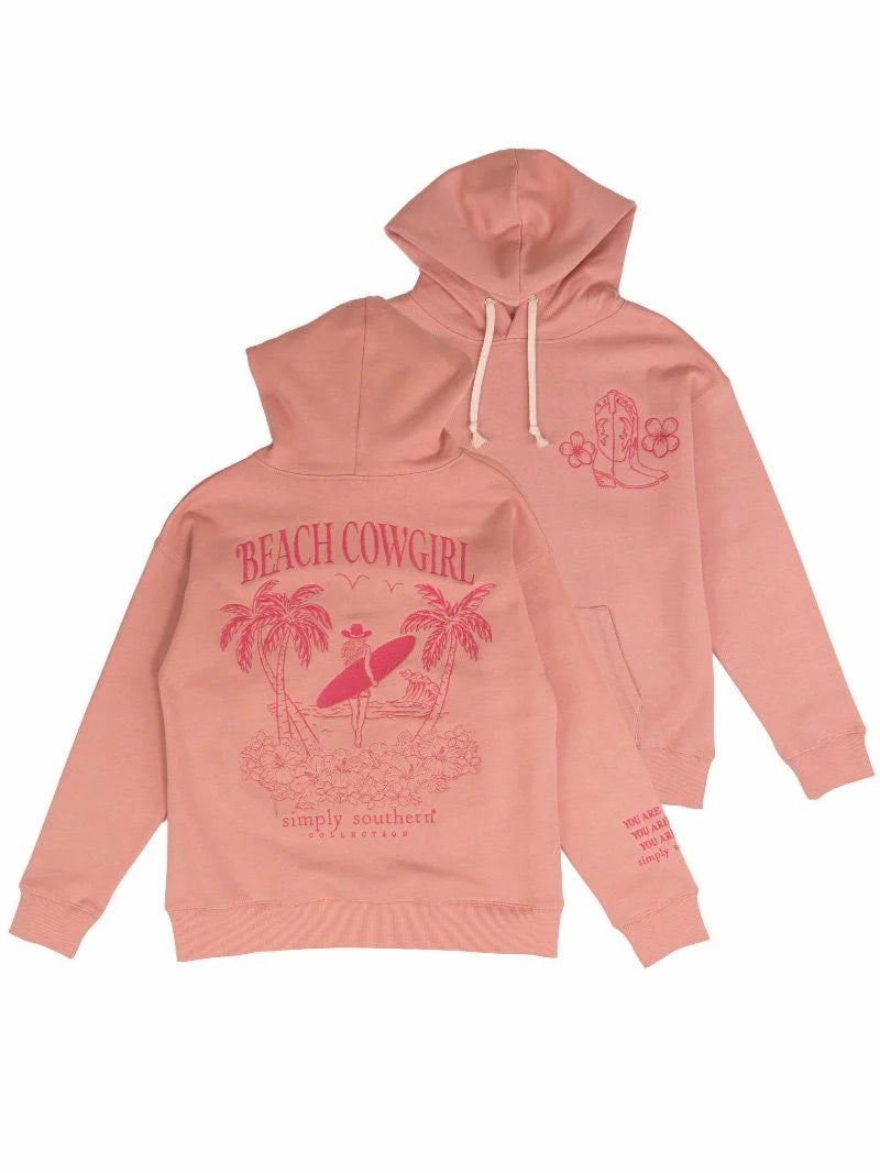 Simply Youth Embroidered Cowgirl Hoodie