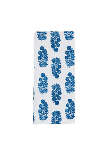 MudPie Blue Block Towel