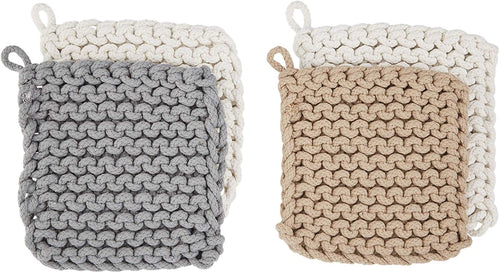 Mud Pie Crocheted Pot Holders