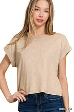 Load image into Gallery viewer, Z Washed Cotton Tee