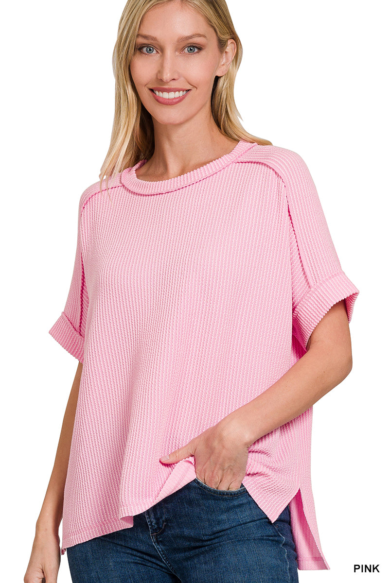 Z Corded S/S Top