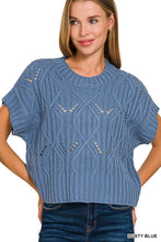 Load image into Gallery viewer, Z Cable Knit Sweater