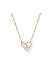 Load image into Gallery viewer, Heart Letter Pendant
