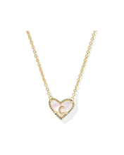 Load image into Gallery viewer, Heart Letter Pendant