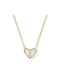 Heart Letter Pendant