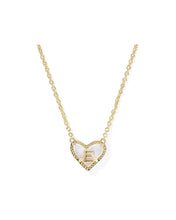 Load image into Gallery viewer, Heart Letter Pendant