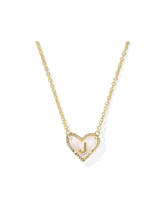 Heart Letter Pendant