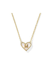 Load image into Gallery viewer, Heart Letter Pendant