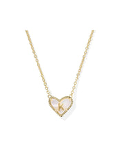 Load image into Gallery viewer, Heart Letter Pendant