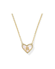 Load image into Gallery viewer, Heart Letter Pendant
