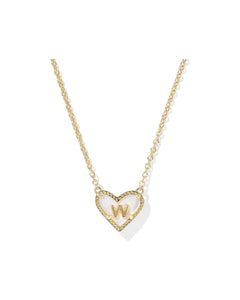 Heart Letter Pendant