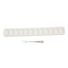 Load image into Gallery viewer, Mud Pie Deviled Egg Serving Tray Set