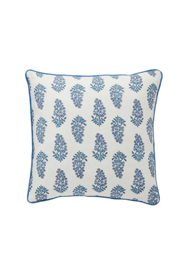 MudPie Dianthus Print Square Pillow