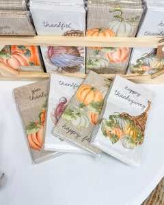Mud Pie Gather Paper Napkins