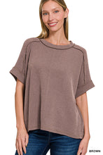 Load image into Gallery viewer, Z Ribbed S/S Tee