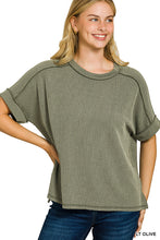 Load image into Gallery viewer, Z S/S Corded Tee