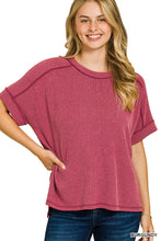 Load image into Gallery viewer, Z S/S Corded Tee