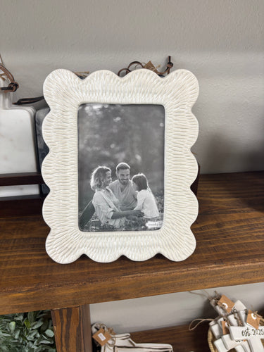 Large Woven Ceramic Frame 5x7