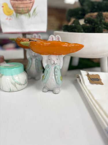 Bunny Carrot Candy Pedestal