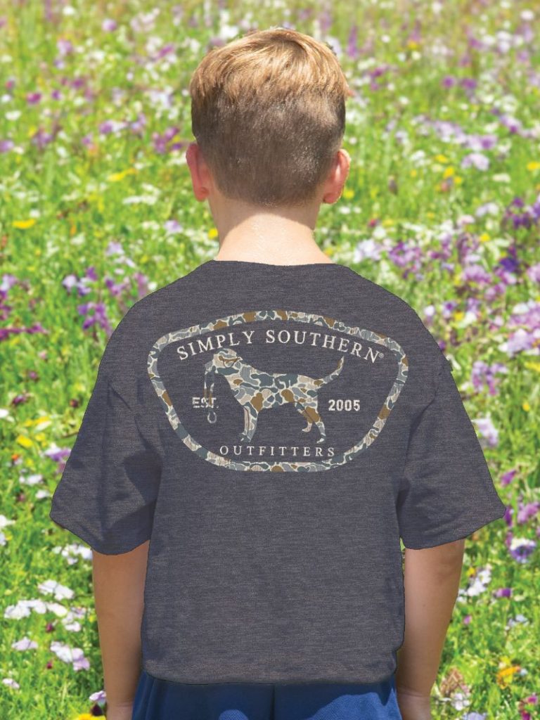 SS Youth Camo Dog Tee