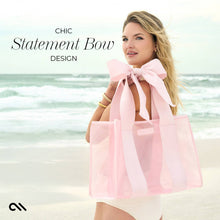 Load image into Gallery viewer, Case-Mate Ballet Pink Bow Jelly Tote Bag