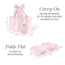 Load image into Gallery viewer, Case-Mate Ballet Pink Bow Jelly Tote Bag