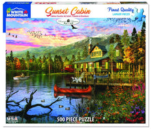 Load image into Gallery viewer, Sunset Cabin (1416pz) - 500 Piece Jigsaw Puzzle