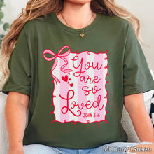 Load image into Gallery viewer, Loved John 3:16 T-Shirt