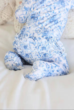 Load image into Gallery viewer, Betsy's Blooms Ruffle Zipper Footie