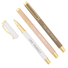 Load image into Gallery viewer, Go For It Metal Pen Set - Home Decor &amp; Gifts