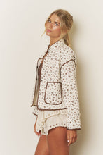 Load image into Gallery viewer, Floral Print Jacket