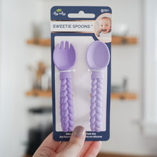Load image into Gallery viewer, Sweetie Spoons™ Spoon + Fork Set