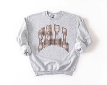 Load image into Gallery viewer, Fall Gingham Sweatshirt