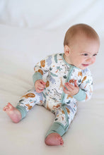 Load image into Gallery viewer, Safari Snuggles Convertible Zip Romper