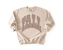 Load image into Gallery viewer, Fall Gingham Sweatshirt