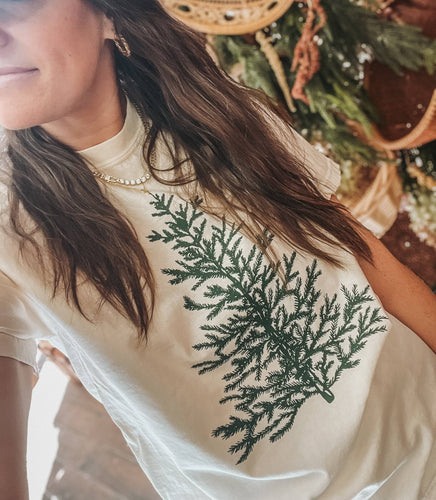 Retro Christmas Tree Christmas Tee