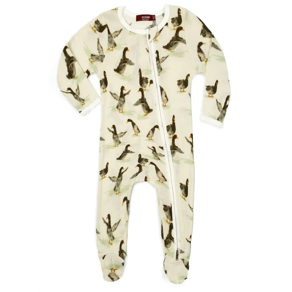 Milkbarn Zipper Romper