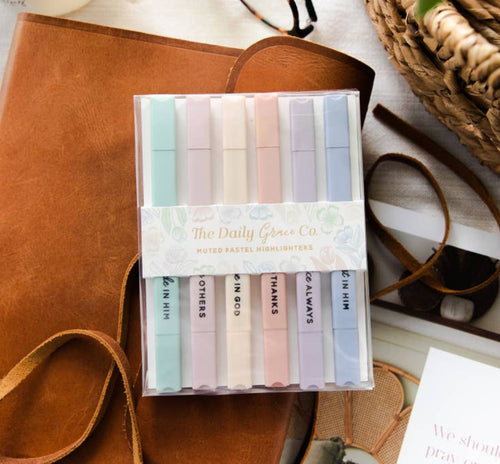 Muted Pastel Highlighters