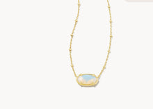 Load image into Gallery viewer, Elisa Gold Pendant Necklace Faceted